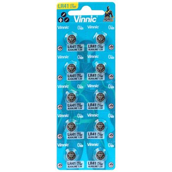 10 x Mini Vinnic G3 / AG3 / LR41 / L736 / 192 Alkaline Battery