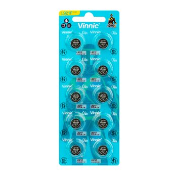 10 x mini alkaline battery Vinnic G6 / AG6 / LR921 / LR920 / LR69