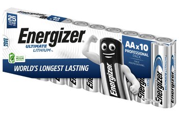 10 x Energizer L91 Ultimate Lithium R6 AA photo Lithium battery