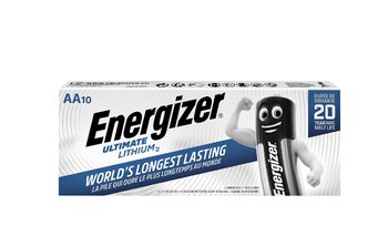 10 x bateria foto litowa Energizer L91 Ultimate Lithium R6 AA