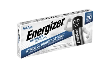 10 x Energizer L92 Ultimate Lithium R03 AAA Photo Battery