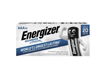 bateria foto litowa Energizer L92 Ultimate Lithium R03 AAA - 10 sztuk