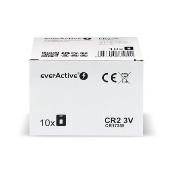 10 x everActive CR2 Lithium Photo Battery