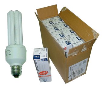 10 x świetlówka kompaktowa Osram Energy Saver 24W/E27