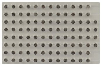 100 x Mini Silver Battery for Sony 377/376/SR 626 SW/G4