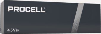 10 x Duracell Procell 3LR12 Alkaline Battery - Flat