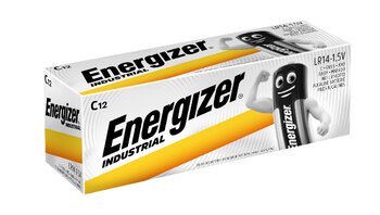 12 x Energizer Industrial LR14 C Alkaline Battery