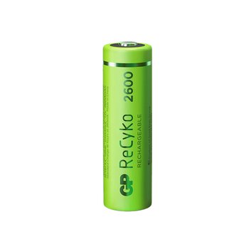 162 x rechargeable batteries AA / R6 GP ReCyko 2600mAh (green) - bulk packed