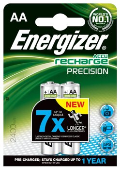 2 x akumulatorki Energizer R6/AA Ni-MH 2400mAh Precision