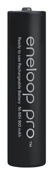 Akumulatorki Panasonic Eneloop PRO NEW R03 AAA 930mAh BK-4HCDE/2BE (blister) - 2 sztuki