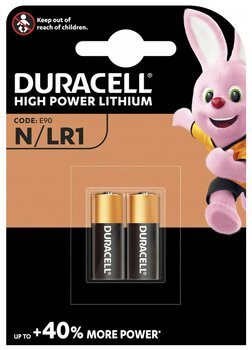 2 x Duracell LR1/N/E90/910A/LR01 Battery