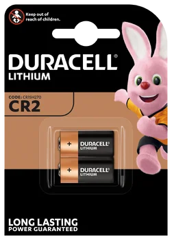 2 x Duracell CR2 photo Lithium battery