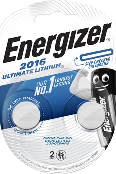 2 x bateria litowa mini Energizer Ultimate Lithium CR2016