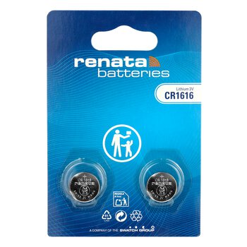 2 x bateria litowa Renata SC CR1616
