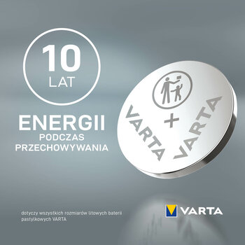 2 x Varta CR2016 lithium battery