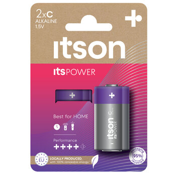 2 x C / LR14 ITSON ITSPOWER (blister)