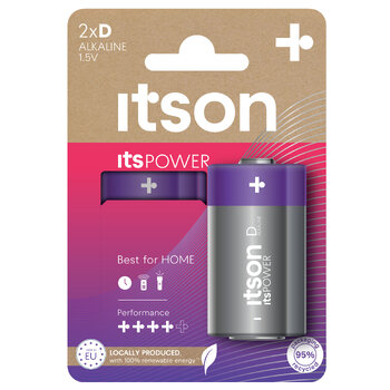 2 x D / LR20 ITSON ITSPOWER (blister)