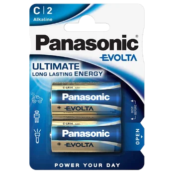 2 x PANASONIC EVOLTA LR14 (blister)