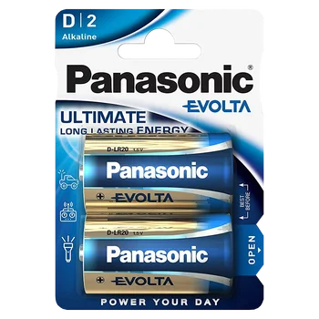 2 x PANASONIC EVOLTA LR20 (blister)