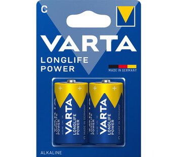 2 x Varta Longlife Power LR14/C 4914 (Blister)