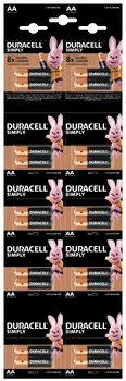 Duracell HDBC LR6 AA alkaline battery (10x2 blister) - 20 pieces