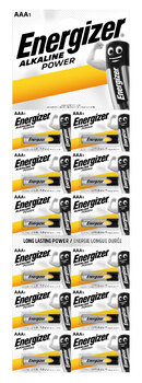 12 x Energizer Alkaline Power LR03/AAA alkaline battery (blister)