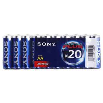 20 x AA/LR6 alkaline batteries SONY Stamina Plus