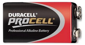 200 x bateria alkaliczna Duracell Procell 6LR61 9V (bulk)