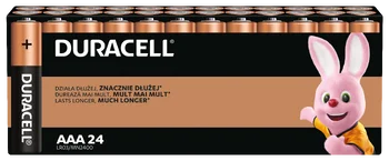 bateria alkaliczna Duracell Basic LR03 AAA (kartonik) - 24 sztuki