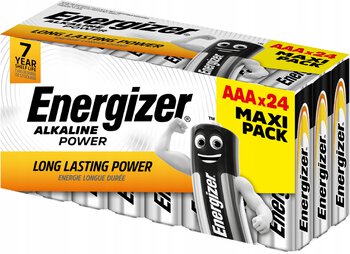 24 x bateria alkaliczna Energizer Alkaline Power LR03/AAA (box) Maxi Pack