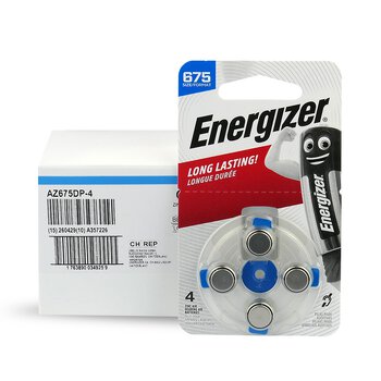 24 x Energizer 675 hearing aid batteries