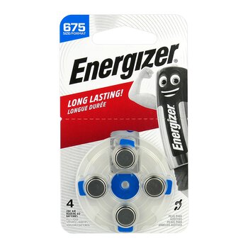 24 x Energizer 675 hearing aid batteries