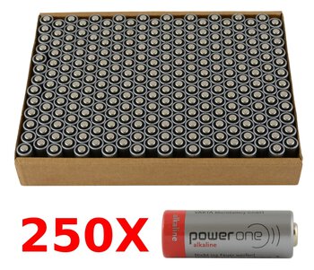 250x bateria do pilota samochodowego Power One Varta 23A (taca)
