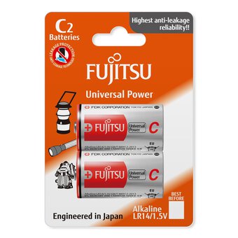 2 x Fujitsu Universal Power LR14/C (blister)