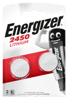 2 x Mini Energizer lithium battery CR2450