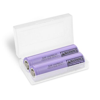 2x akumulator 18650 Li-ion 2950 mAh LG INR18650 HJ2 - BOX / pojemnik