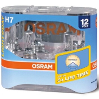 2x Osram H7 Light @ Day (Duo Pack), do 3 razy dłuższa żywotność