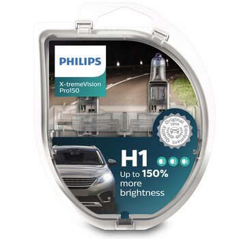 2x Philips H1 X-Treme Vision PRO +150%