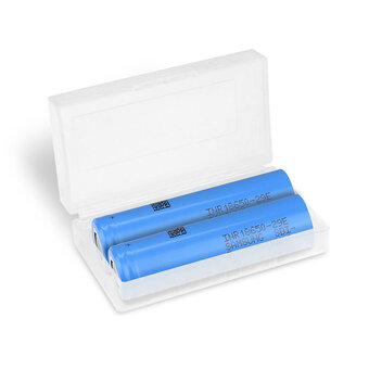 2x Rechargeable Battery 18650 Li-ion Samsung INR18650-29E 2850mAh - BOX / container
