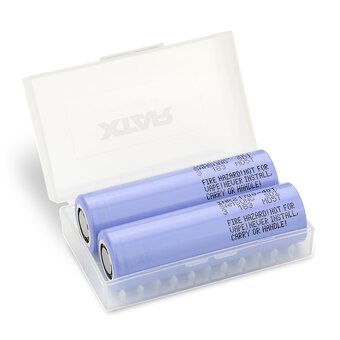 2x 21700 Li-ion battery Samsung INR21700-40T 4000mAh - BOX / container