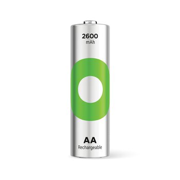 4 x rechargeable batteries AA / R6 Ni-MH GP ReCyko 2600mAh