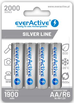 4 x akumulatorki everActive R6/AA Ni-MH 2000 mAh ready to use