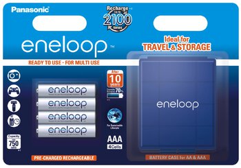 4 x Panasonic Eneloop R03 AAA 800mAh BK-3MCCEC4BE (blister + box)