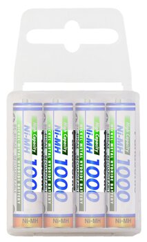 4 x akumulatorki Panasonic R03 AAA Ni-MH 1000mAh (box)
