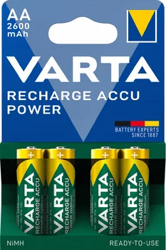 OUTLET Varta Pro R2U R6 AA 2600mAh rechargeable batteries - 4 pieces