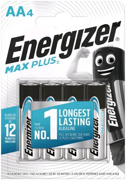 Energizer MAX Plus Kit - 144pcs LR6 / AA, 144pcs LR03 / AAA + Energizer 360° USB Camping Flashlight 500 Lumens