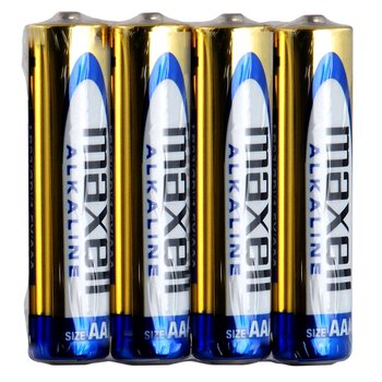 4 x Maxell Alkaline LR03/AAA alkaline battery (shrink)