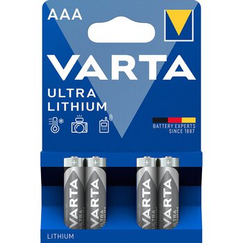 4 x bateria litowa Varta Lithium L92 R03 AAA