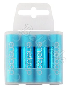4 x Sanyo Eneloop Glitter R6/AA 2000mAh (błękitny)