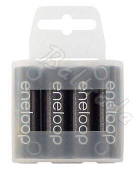 4 x Sanyo Eneloop Glitter R6/AA 2000mAh (czarny)